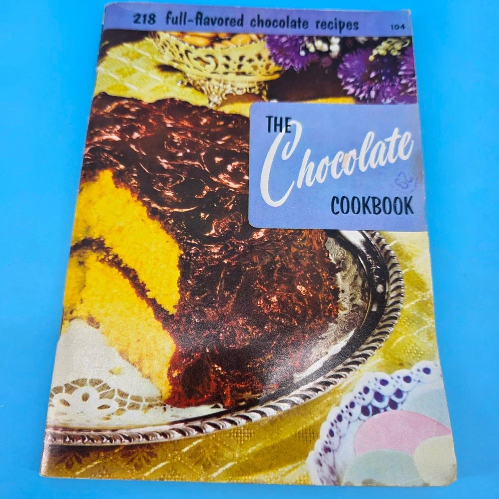 Vintage 1950s Cookbook Lot of 4‎ Chocolate Ground Meat Quick Dishes Mid Century